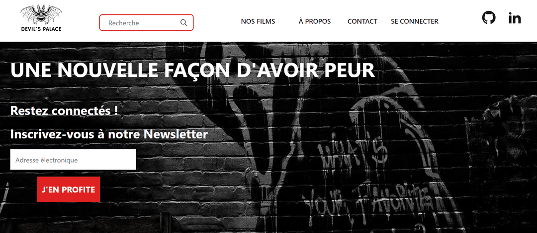 Site de Films d'Horreur | Symfony | API TMDB